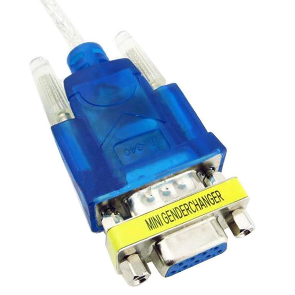 ADAPTADOR MINI DB9 HEMBRA A HEMBRA 9 PINES RS232 SERIAL SANTOFA ELECTRONICS S2190 - 3