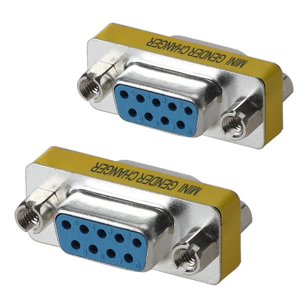 ADAPTADOR MINI DB9 HEMBRA A HEMBRA 9 PINES RS232 SERIAL SANTOFA ELECTRONICS S2190 - 4