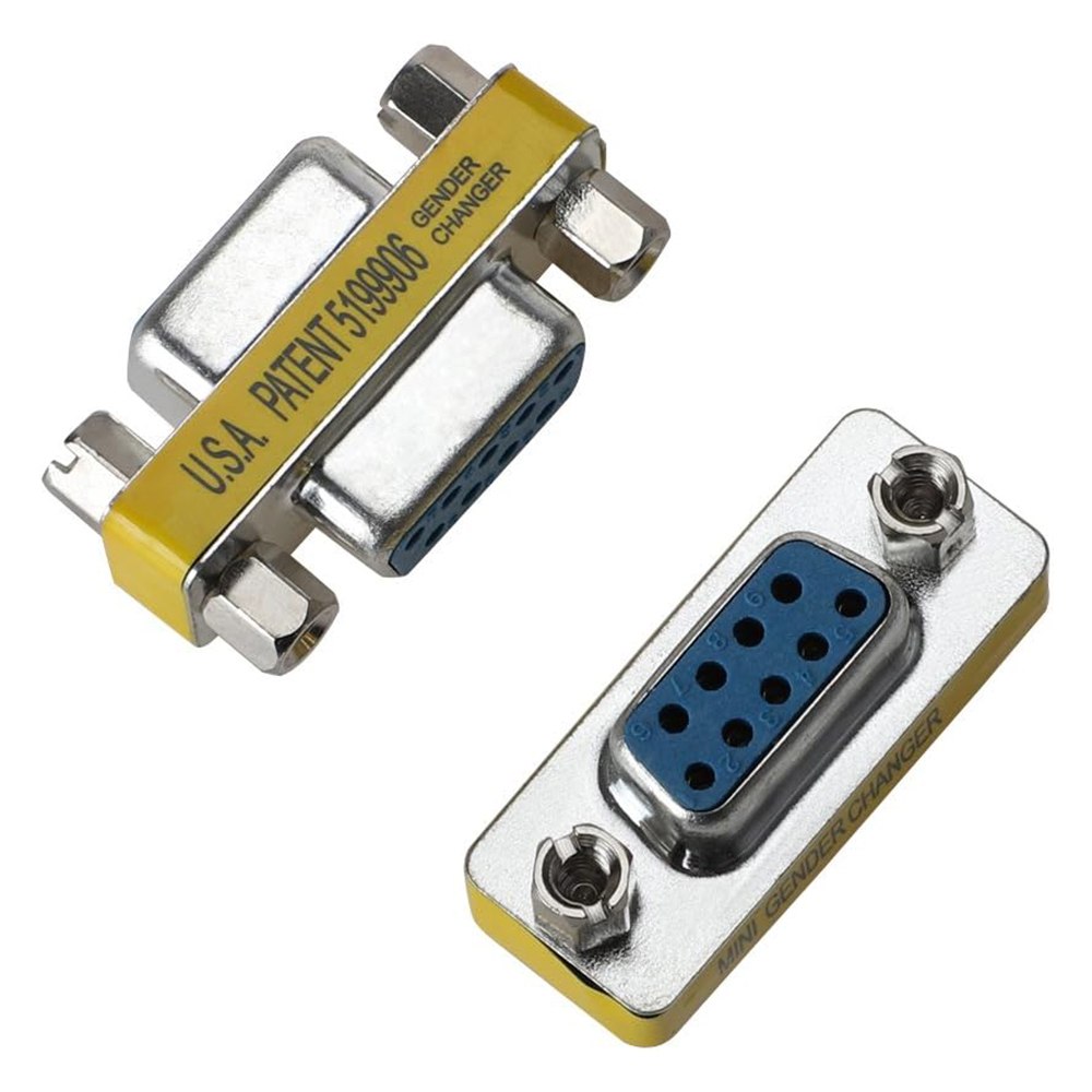 ADAPTADOR MINI DB9 HEMBRA A HEMBRA 9 PINES RS232 SERIAL SANTOFA ELECTRONICS S2190 - 5