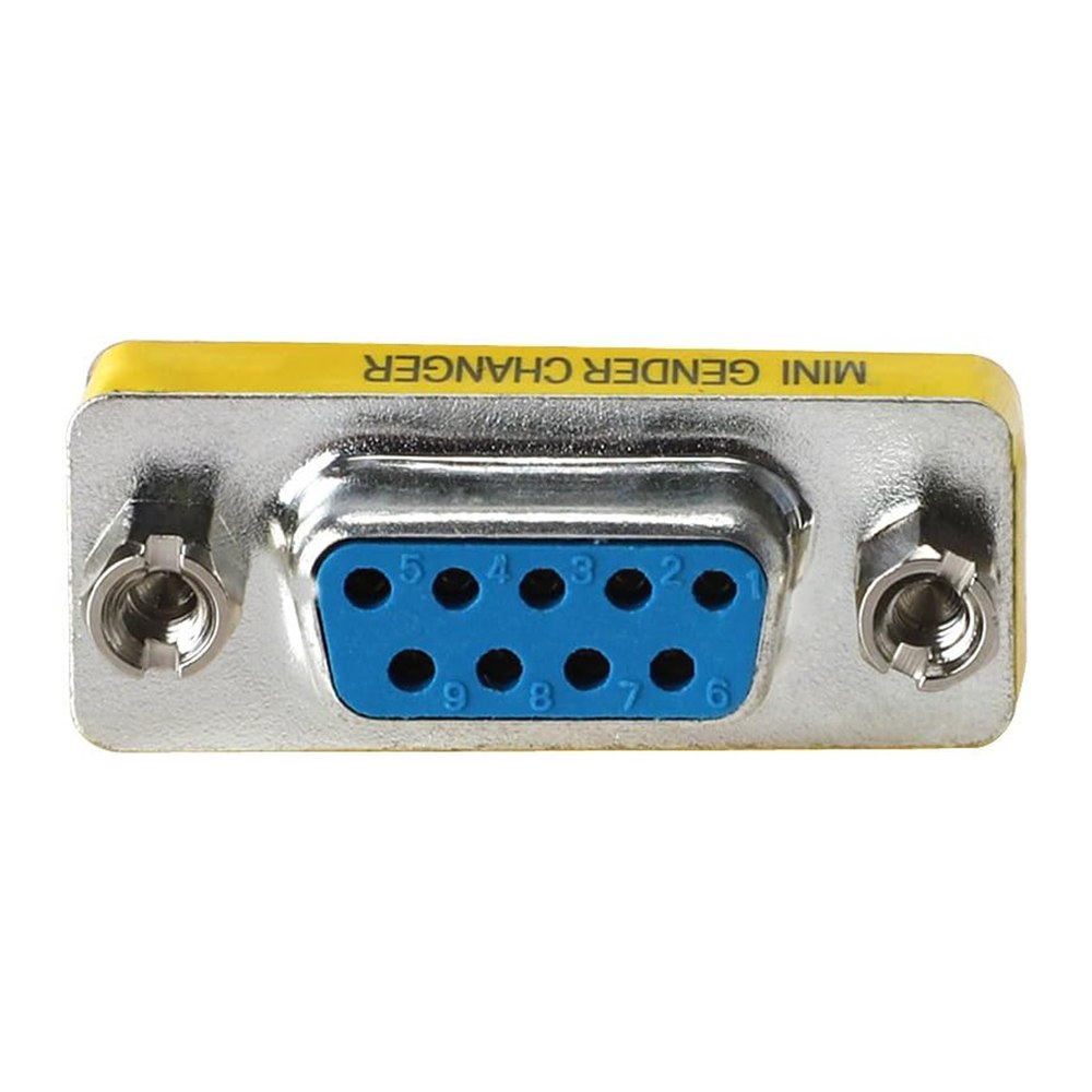 ADAPTADOR MINI DB9 HEMBRA A HEMBRA 9 PINES RS232 SERIAL SANTOFA ELECTRONICS S2190 - 6