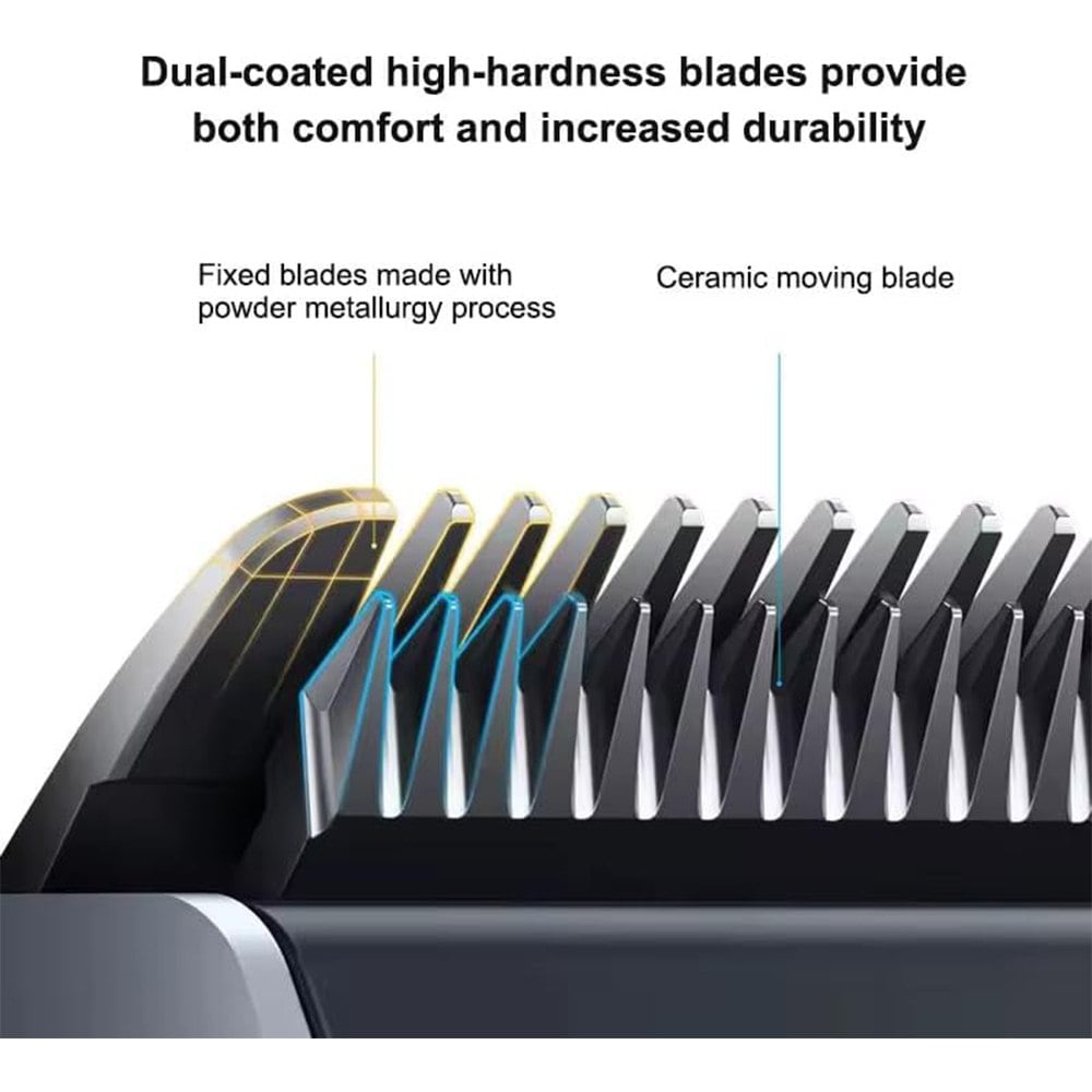 CORTADORA DE CABELLO INALÁMBRICA XIAOMI MIJIA HAIR CLIPPER 2 IPX7 SANTOFA ELECTRONICS S2196 - 6