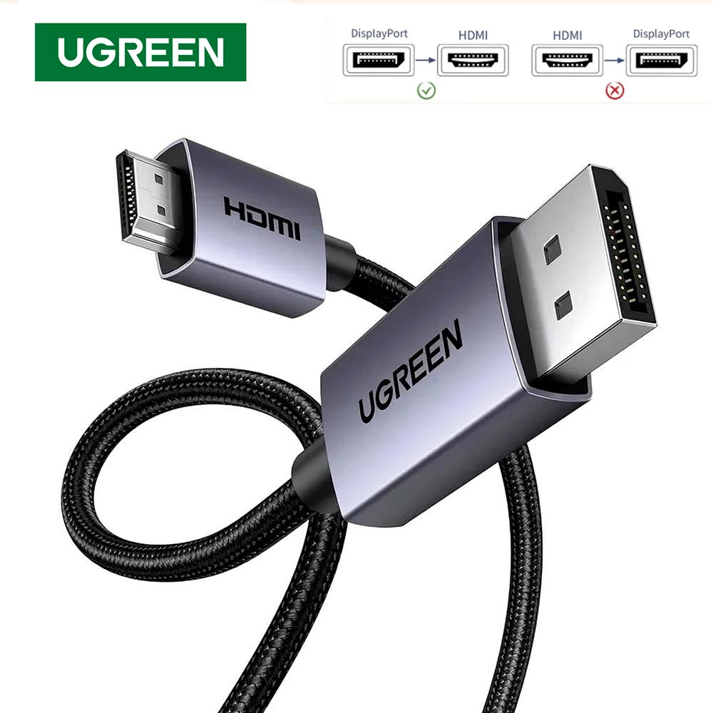 CABLE DISPLAYPORT A HDMI UGREEN DP125 4K 2 METROS 35842 SANTOFA ELECTRONICS S2202 - 3