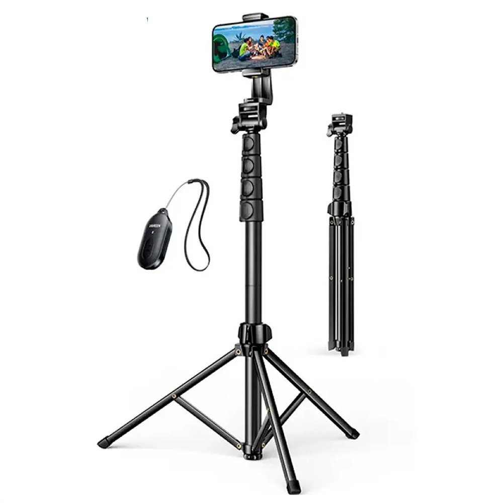 TRÍPODE SELFIE STICK BLUETOOTH UGREEN 1.7 METROS LP680 15609 SANTOFA ELECTRONICS S2203 - 1