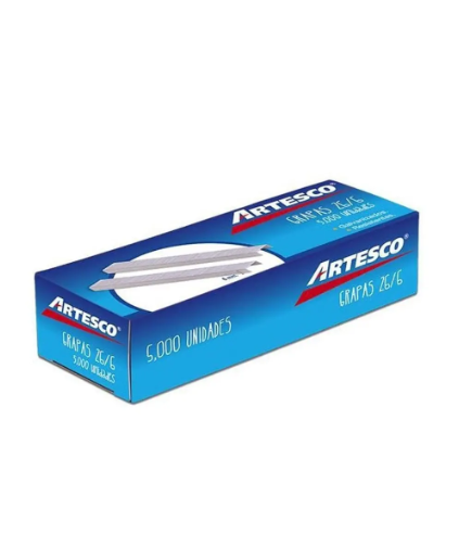 ENGRAMPADORA METÁLICA TIPO ALICATE DL OFFICE DL0502 + 5000 GRAPAS SANTOFA ELECTRONICS S0955-1 - 2