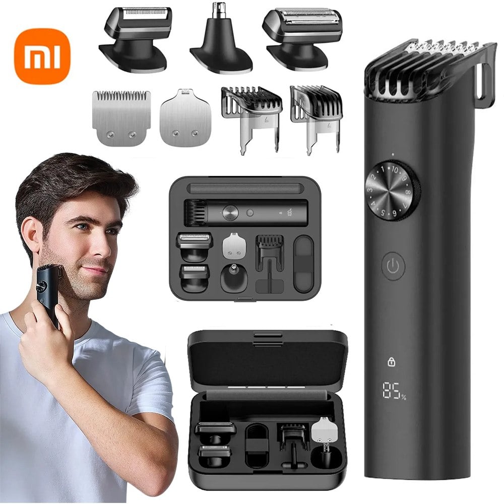 KIT DE ASEO XIAOMI GROOMING KIT PRO MULTIFUNCIÓN 40 NIVELES IPX7 PANTALLA LED SANTOFA ELECTRONICS S2222 - 3