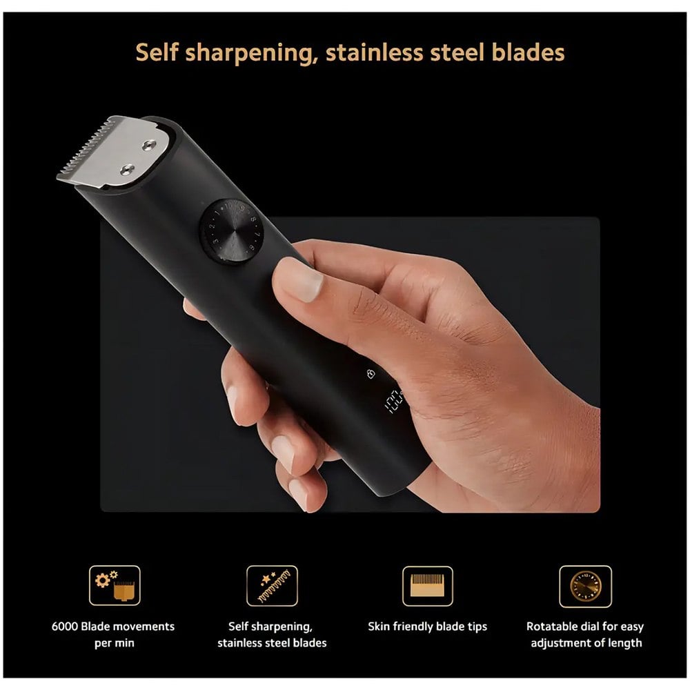 KIT DE ASEO XIAOMI GROOMING KIT PRO MULTIFUNCIÓN 40 NIVELES IPX7 PANTALLA LED SANTOFA ELECTRONICS S2222 - 7