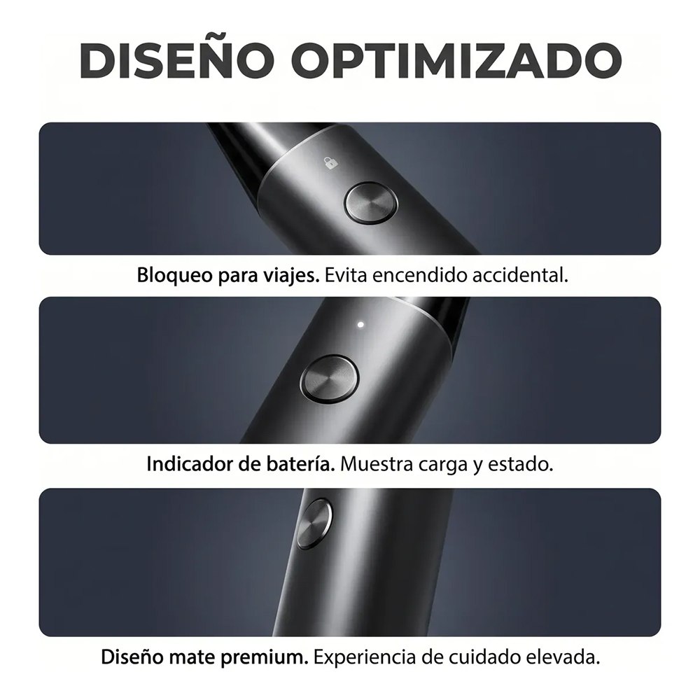 AFEITADORA Y RECORTADORA 3 EN 1 XIAOMI UNIBLADE TRIMMER X300 IPX7 S2223 - 4