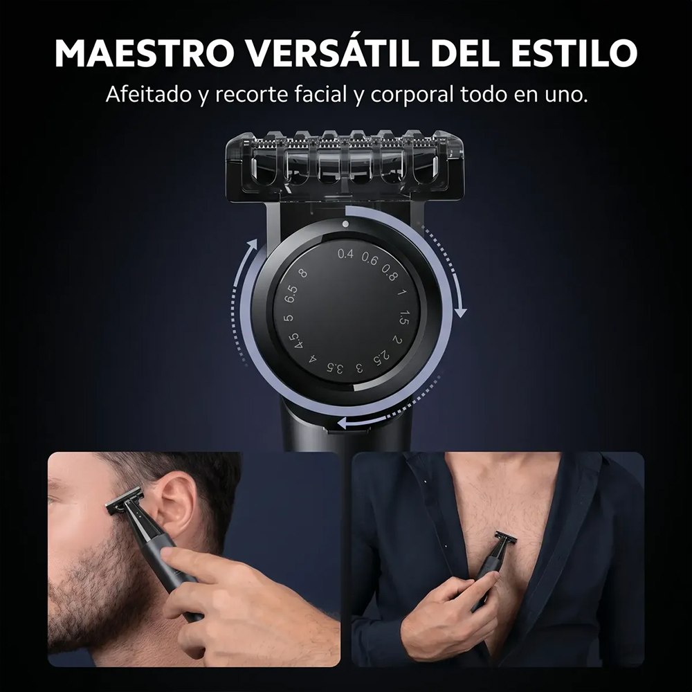 AFEITADORA Y RECORTADORA 3 EN 1 XIAOMI UNIBLADE TRIMMER X300 IPX7 S2223 - 6