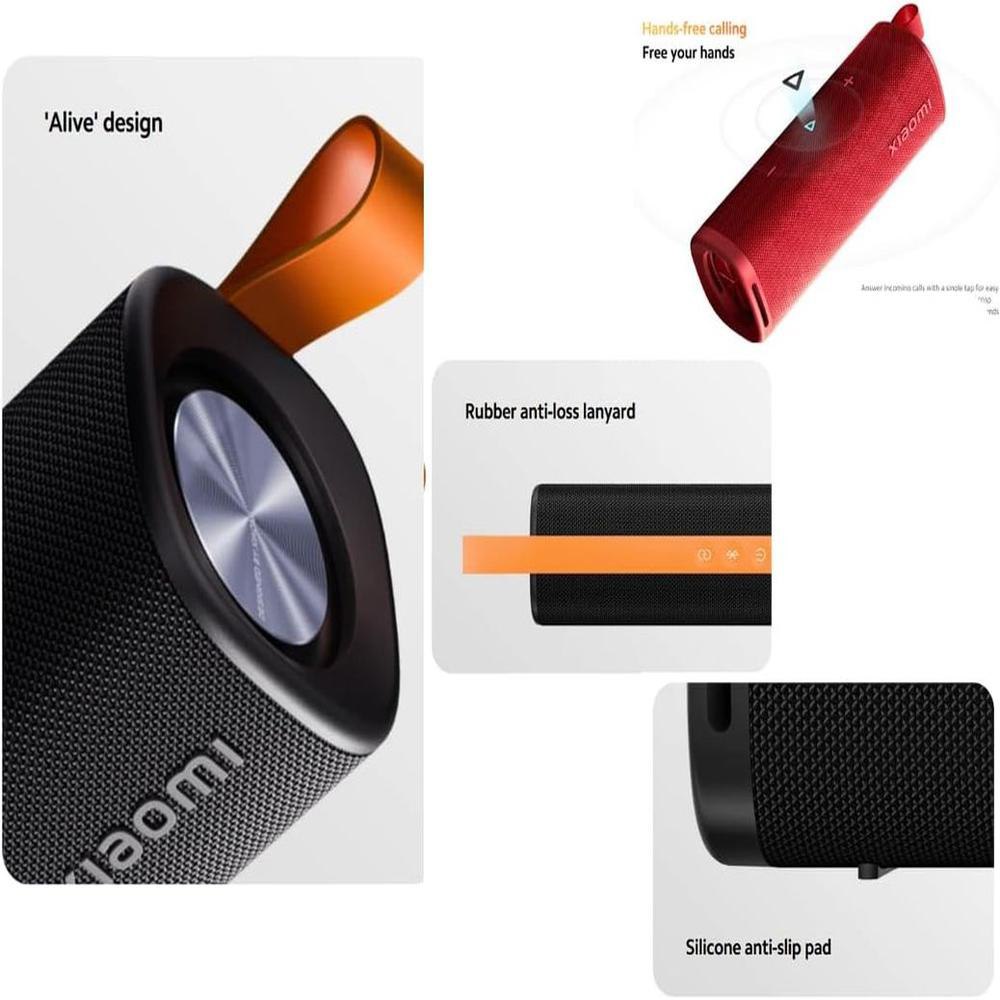 PARLANTE BLUETOOTH PORTÁTIL XIAOMI SOUND OUTDOOR 30W IP67 NEGRO SANTOFA ELECTRONICS S2225 - 6