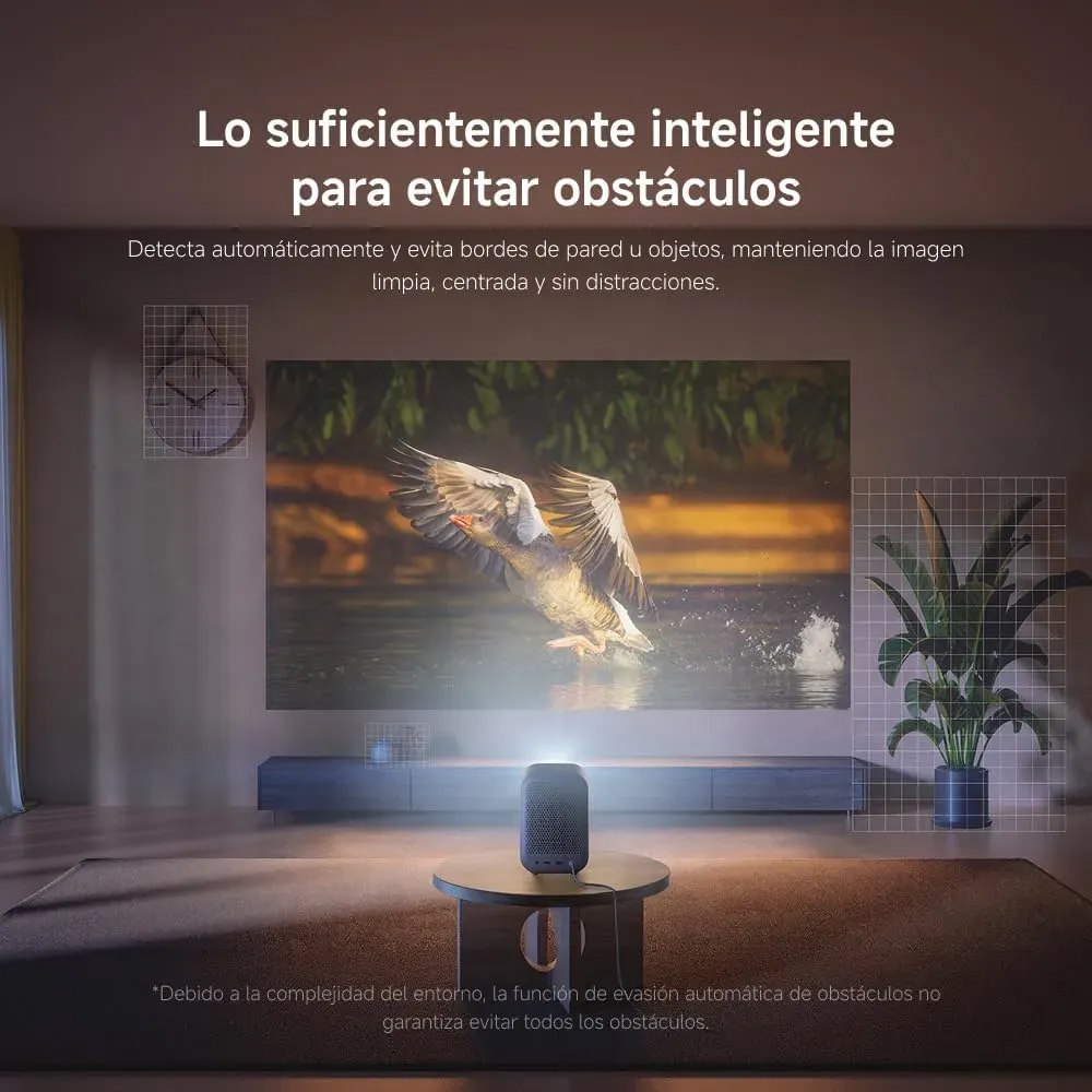 PROYECTOR INTELIGENTE XIAOMI MI SMART PROJECTOR L1 FULL HD 1080P GOOGLE TV DOLBY AUDIO 200 ISO NEGRO SANTOFA ELECTRONICS S2226 - 6
