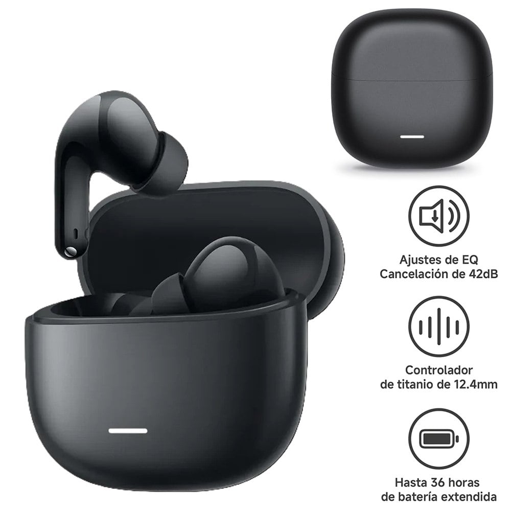 AUDÍFONOS INALÁMBRICOS TWS REDMI BUDS 8 LITE BLUETOOTH 5.4 36H BLANCO SANTOFA ELECTRONICS S2233 - 3