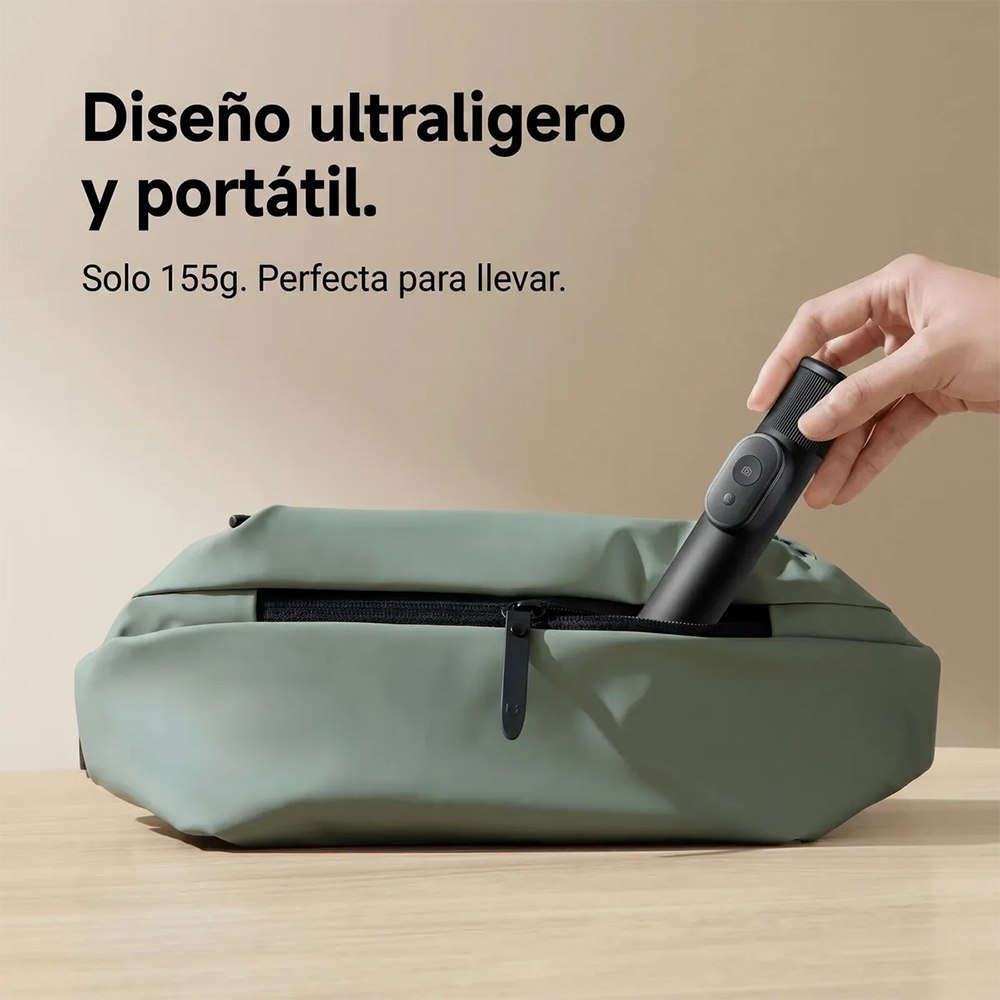 SELFIE STICK TRÍPODE MINI XIAOMI CON CONTROL REMOTO BLUETOOTH 360° – ALUMINIO – NEGRO SANTOFA ELECTRONICS S2236 - 3