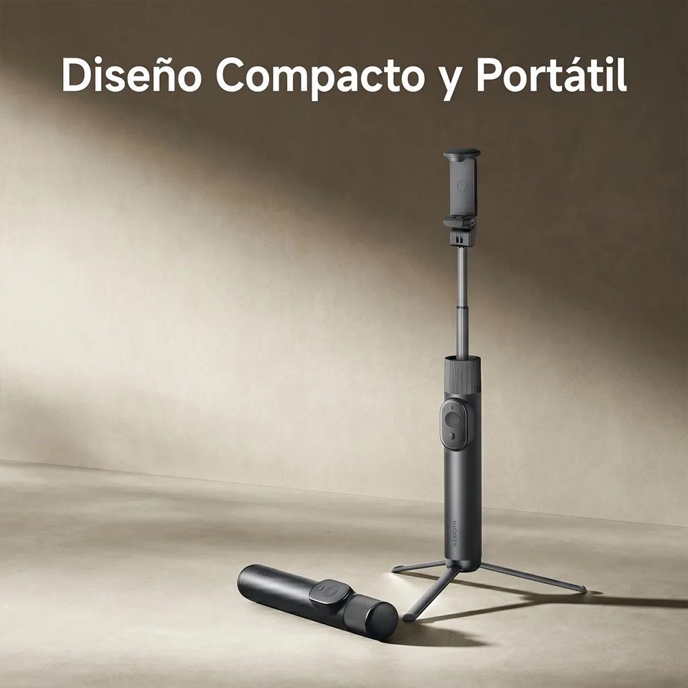 SELFIE STICK TRÍPODE MINI XIAOMI CON CONTROL REMOTO BLUETOOTH 360° – ALUMINIO – NEGRO SANTOFA ELECTRONICS S2236 - 7