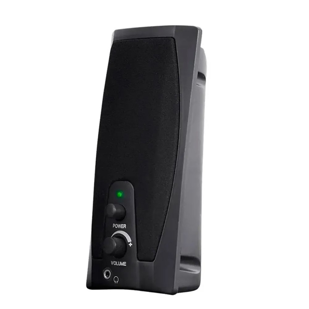PARLANTES DE ESCRITORIO CYBERTEL HAMILTON CYB S203 2.0 USB JACK 3.5 MM 2.25' NEGRO SANTOFA ELECTRONICS S2247 - 3