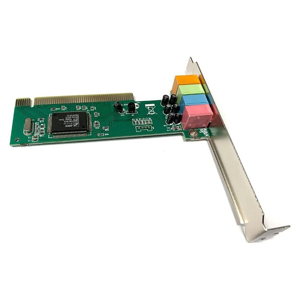 TARJETA DE SONIDO PCI CMI8738 4.1 CANALES 32 BITS JACK 3.5MM MIC LINE SPK1 SPK2 CON DRIVER CD – SANTOFA ELECTRONICS S2261 - 3