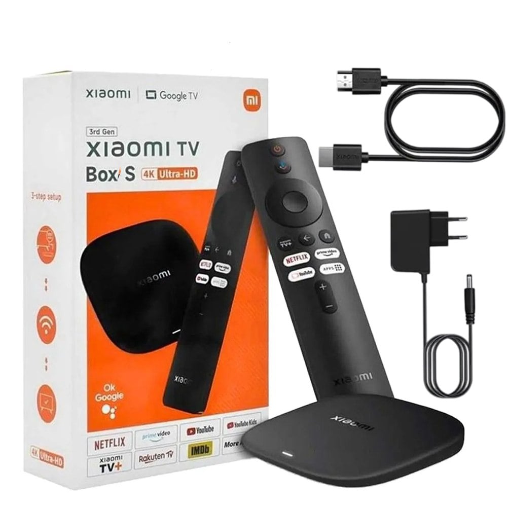 XIAOMI TV BOX S 3RA GENERACIÓN 4K GOOGLE TV – 2GB RAM, 32GB, WI-FI 6, DOLBY VISION, ATMOS MDZ-32-AA SANTOFA ELECTRONICS S2289 - 4