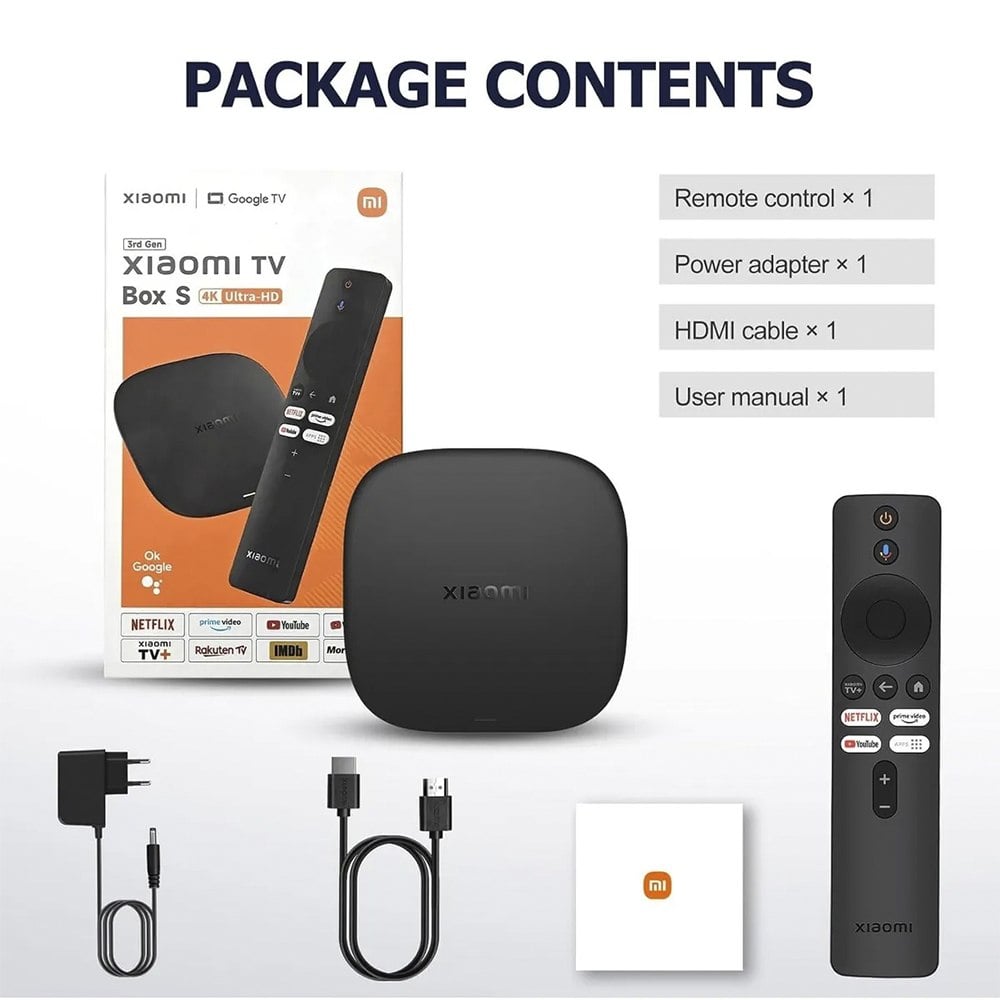 XIAOMI TV BOX S 3RA GENERACIÓN 4K GOOGLE TV – 2GB RAM, 32GB, WI-FI 6, DOLBY VISION, ATMOS MDZ-32-AA SANTOFA ELECTRONICS S2289 - 5