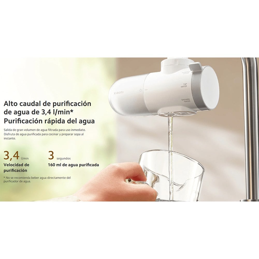 PURIFICADOR DE AGUA PARA GRIFO XIAOMI FAUCET WATER PURIFIER FILTRACIÓN 5 ETAPAS 3 MODOS 4 FILTROS SANTOFA ELECTRONICS S2291 - 10
