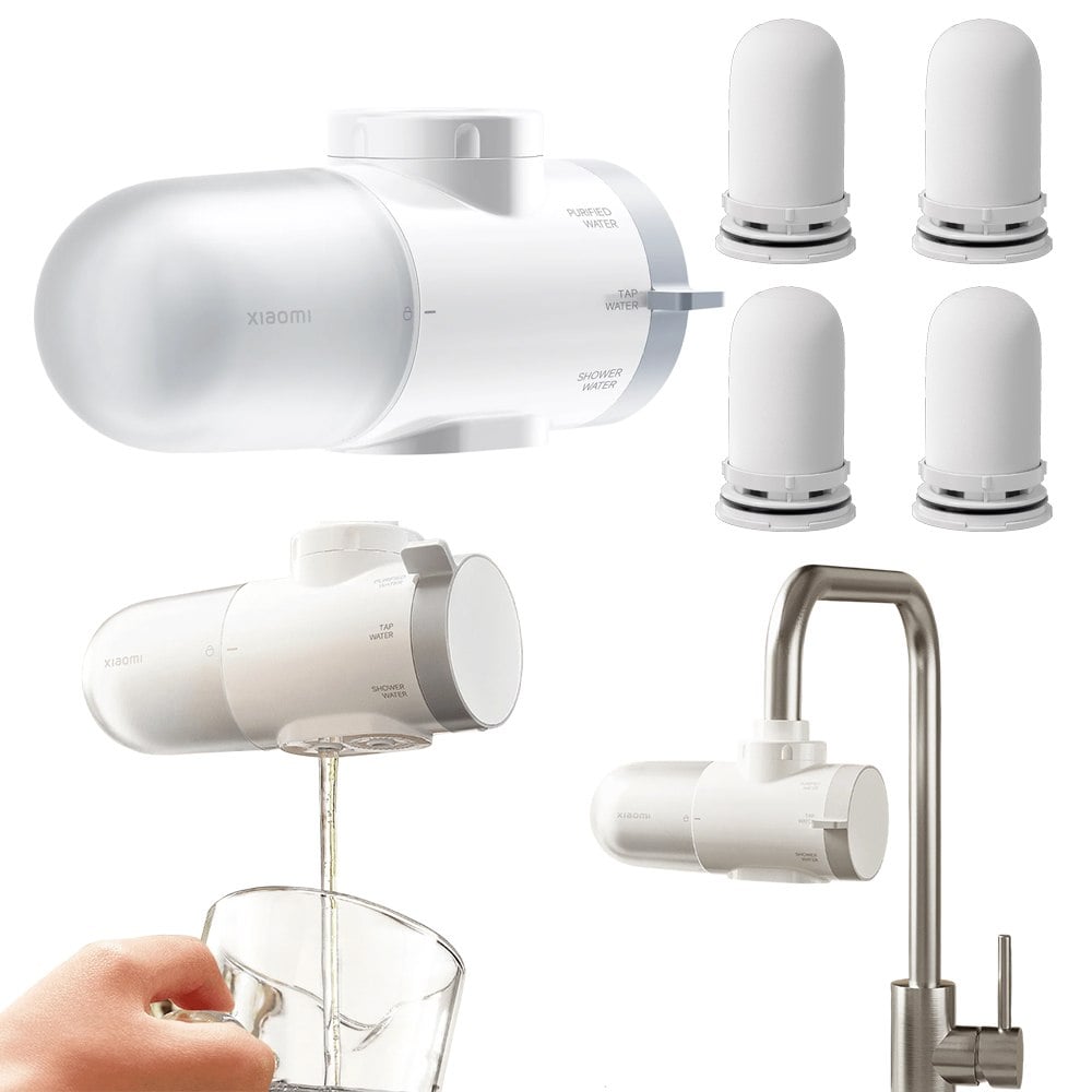 PURIFICADOR DE AGUA PARA GRIFO XIAOMI FAUCET WATER PURIFIER FILTRACIÓN 5 ETAPAS 3 MODOS 4 FILTROS SANTOFA ELECTRONICS S2291 - 4