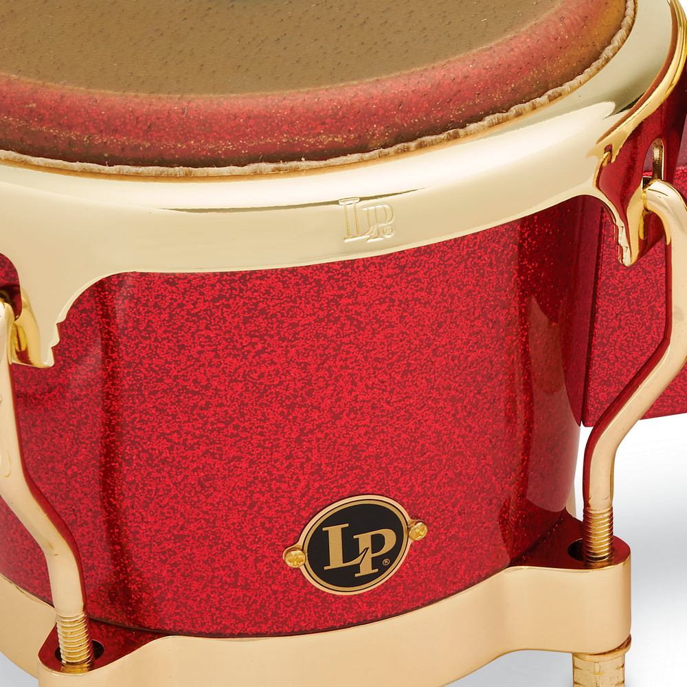 BONGO LATIN PERCUSSION LP794V-ARG ROJO CROMADO - 4