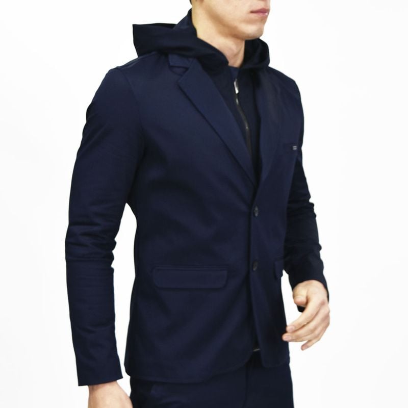 BLAZER SATINADO CON PECHERA EXTRAIBLE SIGNATURE - 1