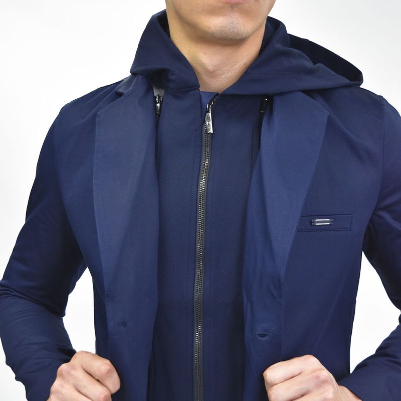 BLAZER SATINADO CON PECHERA EXTRAIBLE SIGNATURE - 3