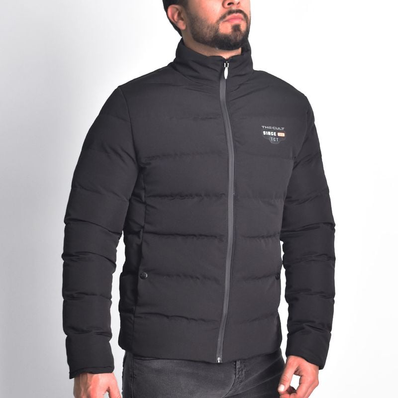 CASACA PUFFER REPELENTE AL AGUA Y VIENTO - 1