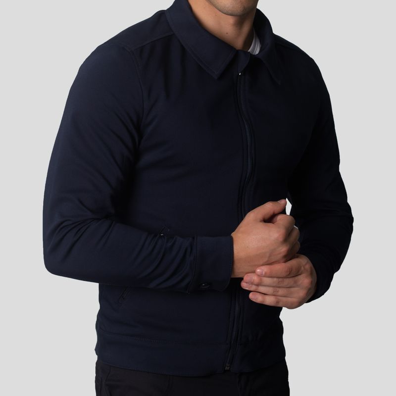 CASACA SEMI FORMAL CON CUELLO CAMISERO | PERFECT FIT | SUPER FLEX - 2