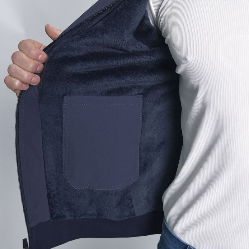 CASACA SMART IMPERMEABLE PERFECT FIT TEJIDO STRETCH - NEGRO - 5