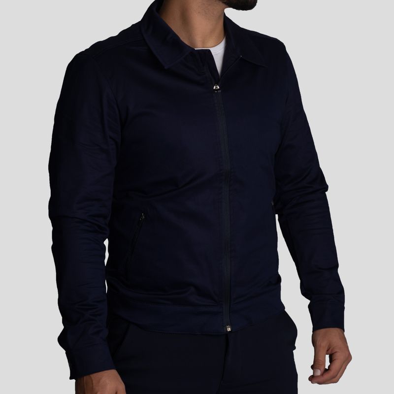 CASACA CON CUELLO | ESTILO CLASICO REINTERPRETADO | PERFECT FIT - 1