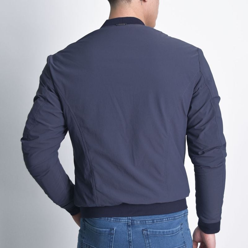 CASACA SMART IMPERMEABLE PERFECT FIT TEJIDO STRETCH - NEGRO - 3