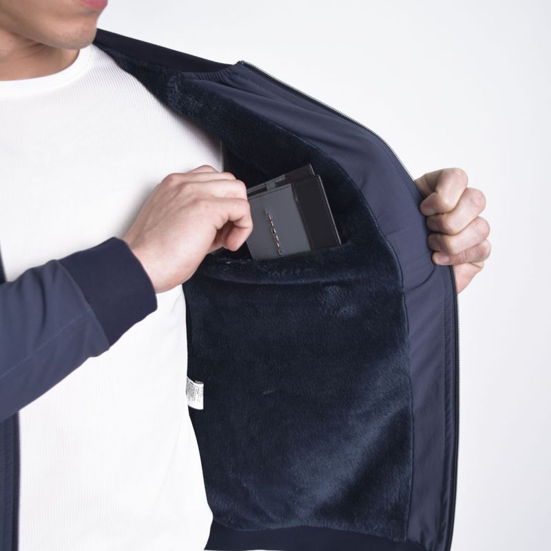 CASACA SMART IMPERMEABLE PERFECT FIT TEJIDO STRETCH - NEGRO - 4