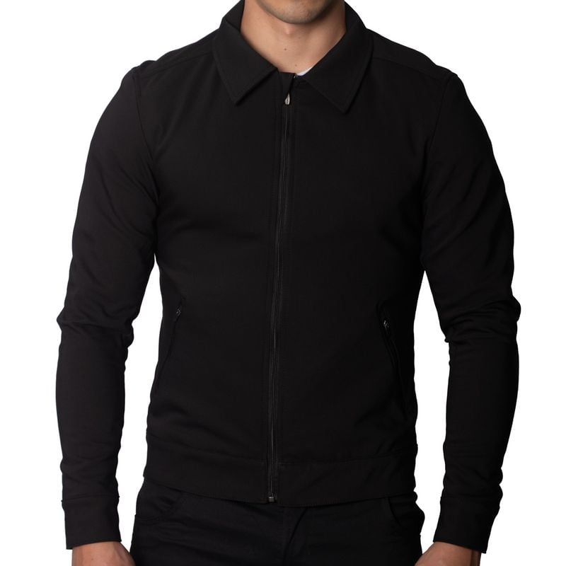 CASACA SEMI FORMAL CON CUELLO CAMISERO | PERFECT FIT | SUPER FLEX - 2