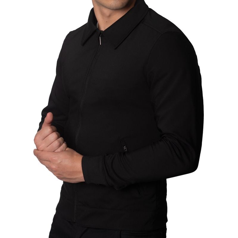 CASACA SEMI FORMAL CON CUELLO CAMISERO | PERFECT FIT | SUPER FLEX - 3