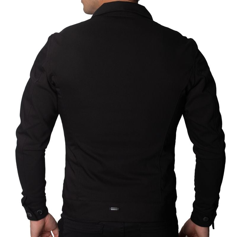 CASACA SEMI FORMAL CON CUELLO CAMISERO | PERFECT FIT | SUPER FLEX - 4