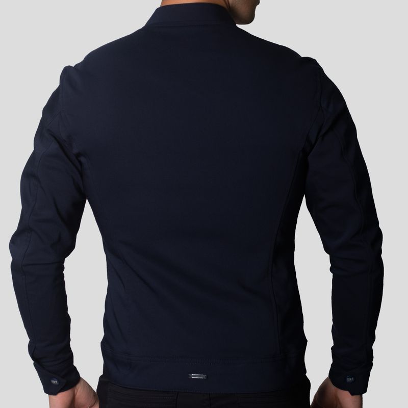 CASACA CASUAL SOFISTICADA| PERFECT FIT | TEJIDO ESPECIA - SUPER FLEX - 4