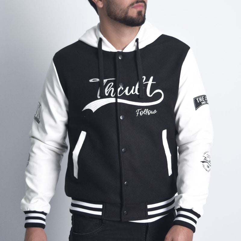CASACA VARSITY LB PREMIUM CON CAPUCHA - 1