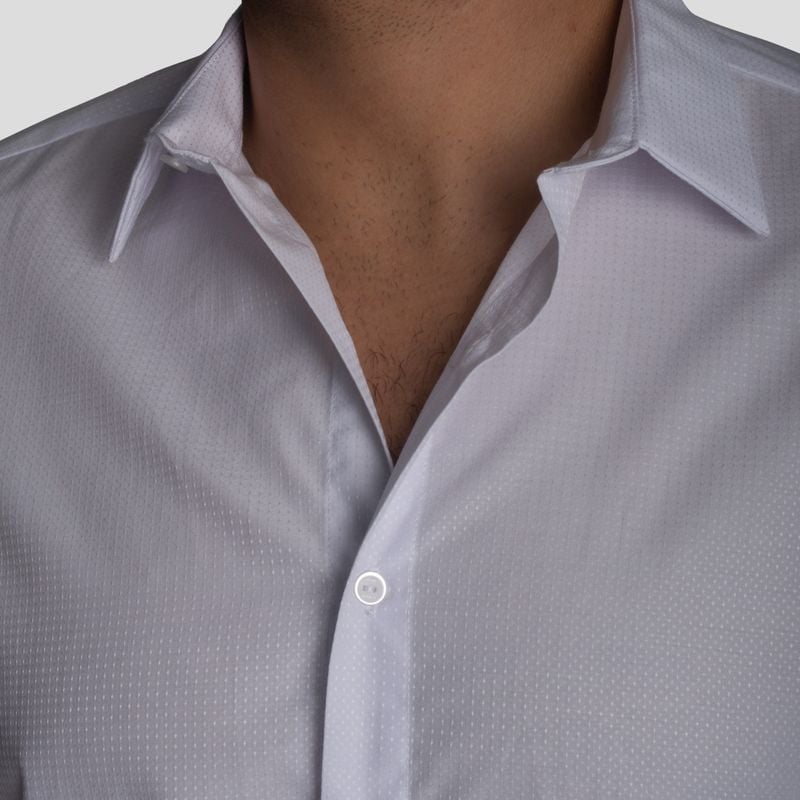CAMISA SUIT | PERFECT FIT | TEJIDO DOBBY 3D SATINADO – ANTIARRUGAS - 3