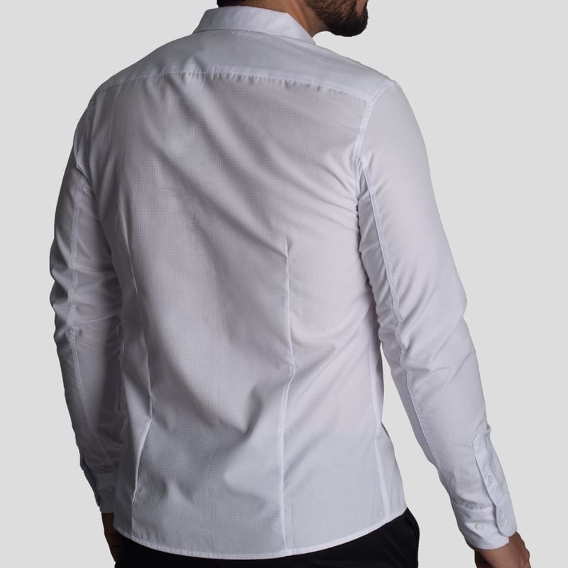 CAMISA SUIT | PERFECT FIT | TEJIDO DOBBY 3D SATINADO – ANTIARRUGAS - 5