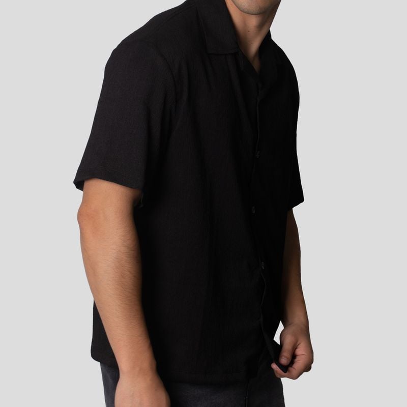CAMISA BOWLING / RELAX FIT / TEJIDO ESPECIAL / AIR FLOW / OVERSIZE - 2