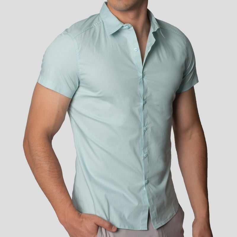CAMISA MANGA CORTA | PERFECT FIT | ALGODÓN CONFORT - 1