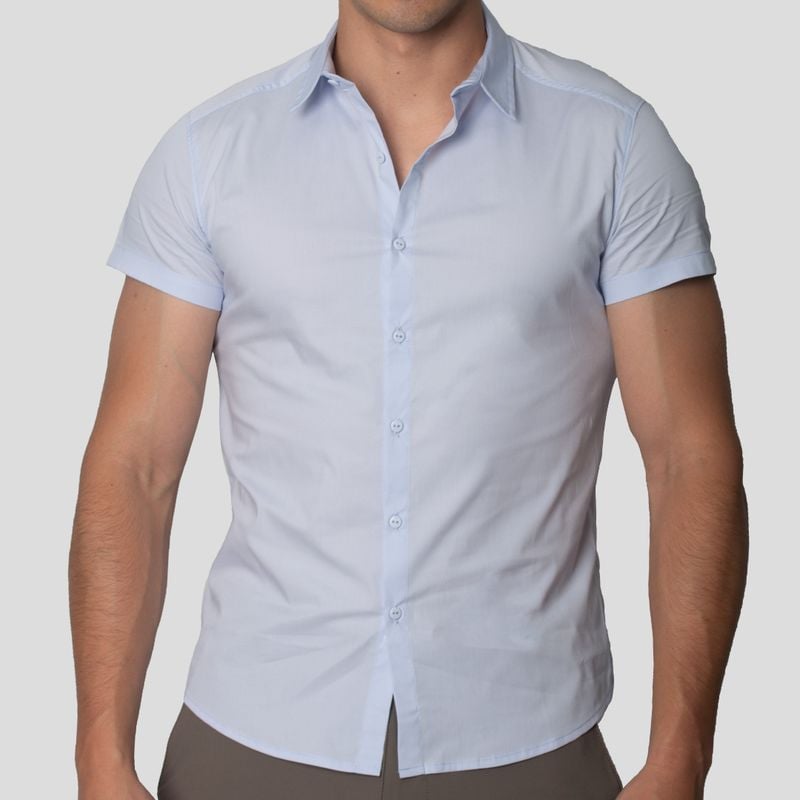 CAMISA MANGA CORTA | PERFECT FIT | ALGODÓN CONFORT - 2