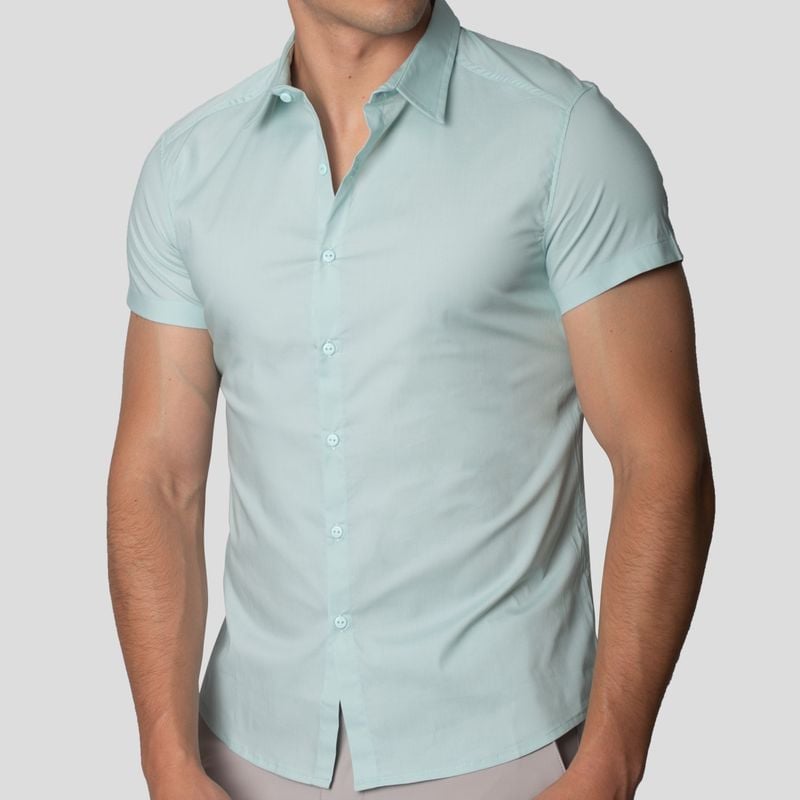 CAMISA MANGA CORTA | PERFECT FIT | ALGODÓN CONFORT - 3