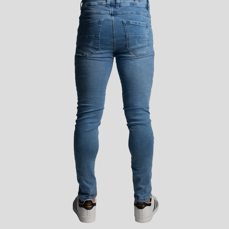 PANTALON DENIM CONFORT | ENTALLE PITILLO | DENIM PREMIUM MERCERIZADO | LIBERTY - 4