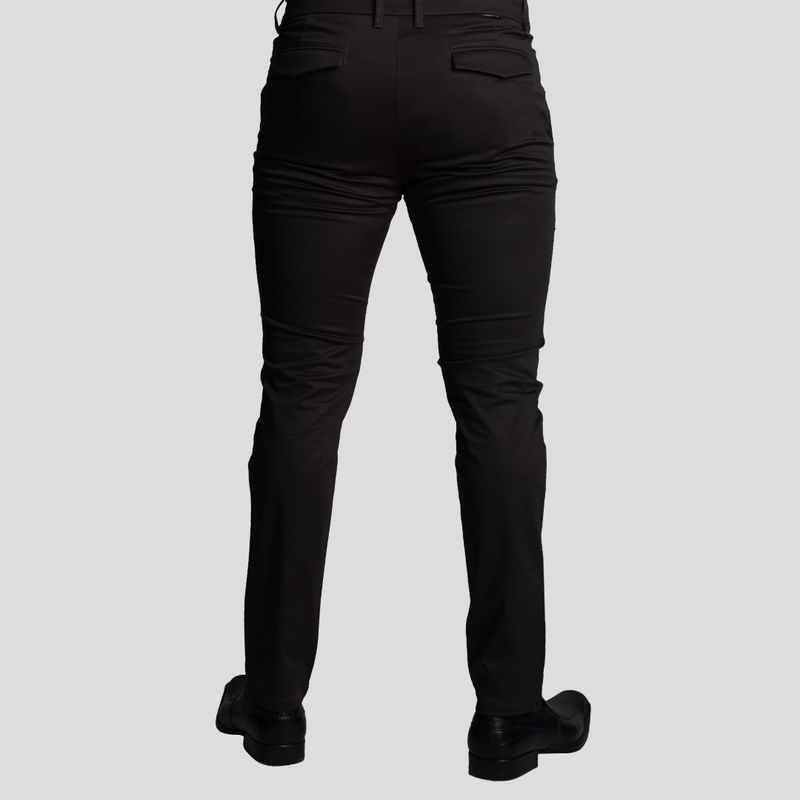PANTALON DE VESTIR SATINADO | SEMI PITILLO | TEJIDO PREMIUM SATIN - 4