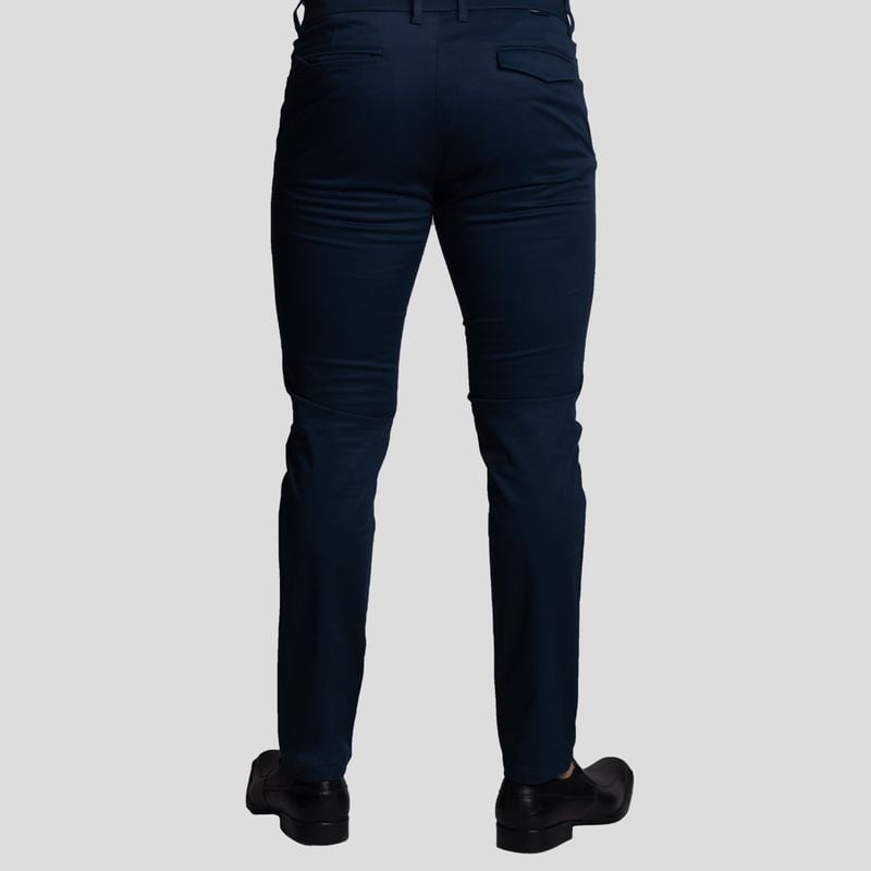 PANTALON DE VESTIR SATINADO | SEMI PITILLO | TEJIDO PREMIUM SATIN - 4