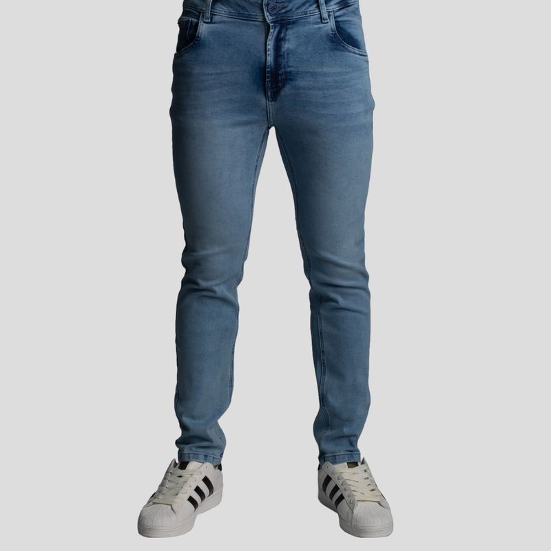PANTALON DENIM CONFORT | ENTALLE SEMI PITILLO | DENIM PREMIUM | LIBERTY - 2