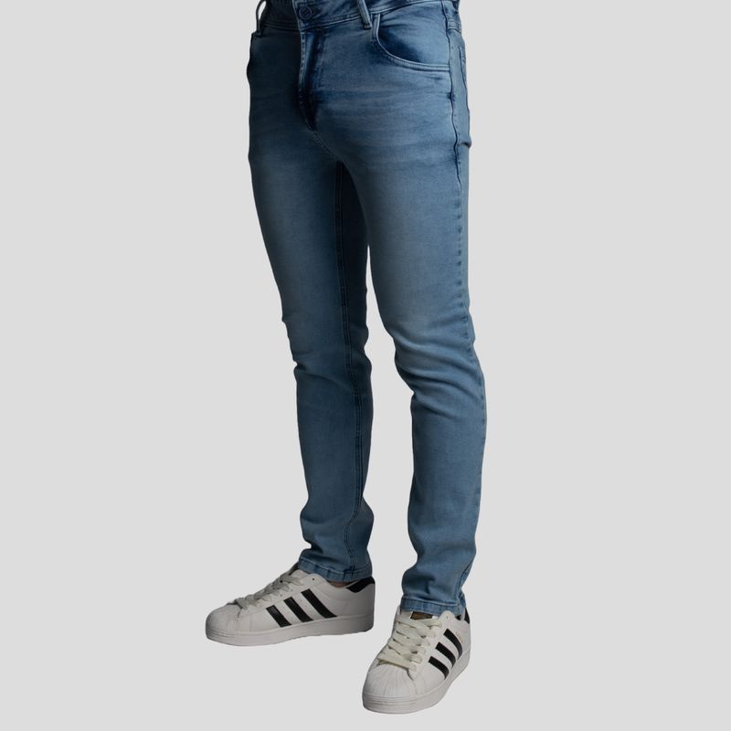 PANTALON DENIM CONFORT | ENTALLE SEMI PITILLO | DENIM PREMIUM | LIBERTY - 3