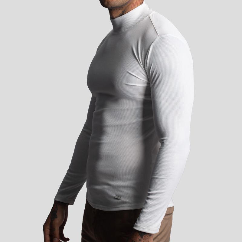 POLO CUELLO ALTO | PERFECT FIT | TEJIDO ESPECIAL - SUPER FLEX ACANALADO - 2