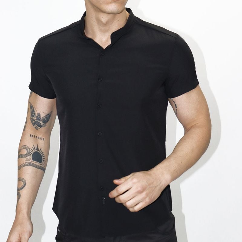 CAMISA MANGA CORTA CUELLO NERU PERFECT FIT - 2